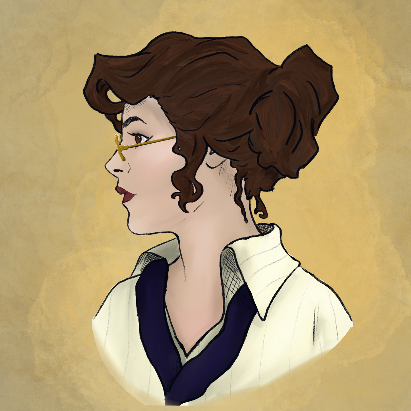 Evelyn - Square Print