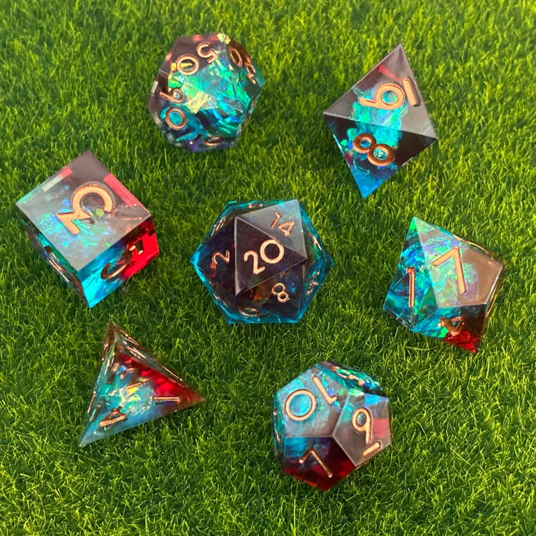 Aristotle - Sharp Edge Dice Set