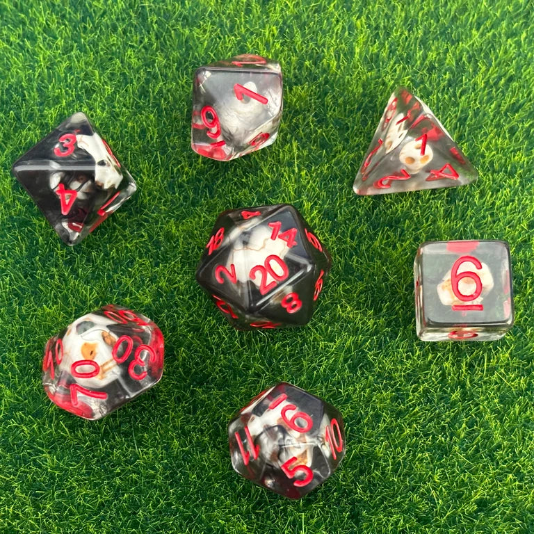 Ausra - Skulls Dice Set