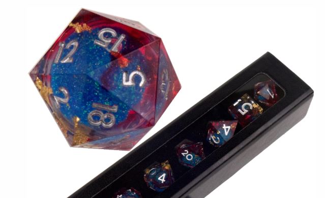 Blood Mage - Liquid Core Dice Set