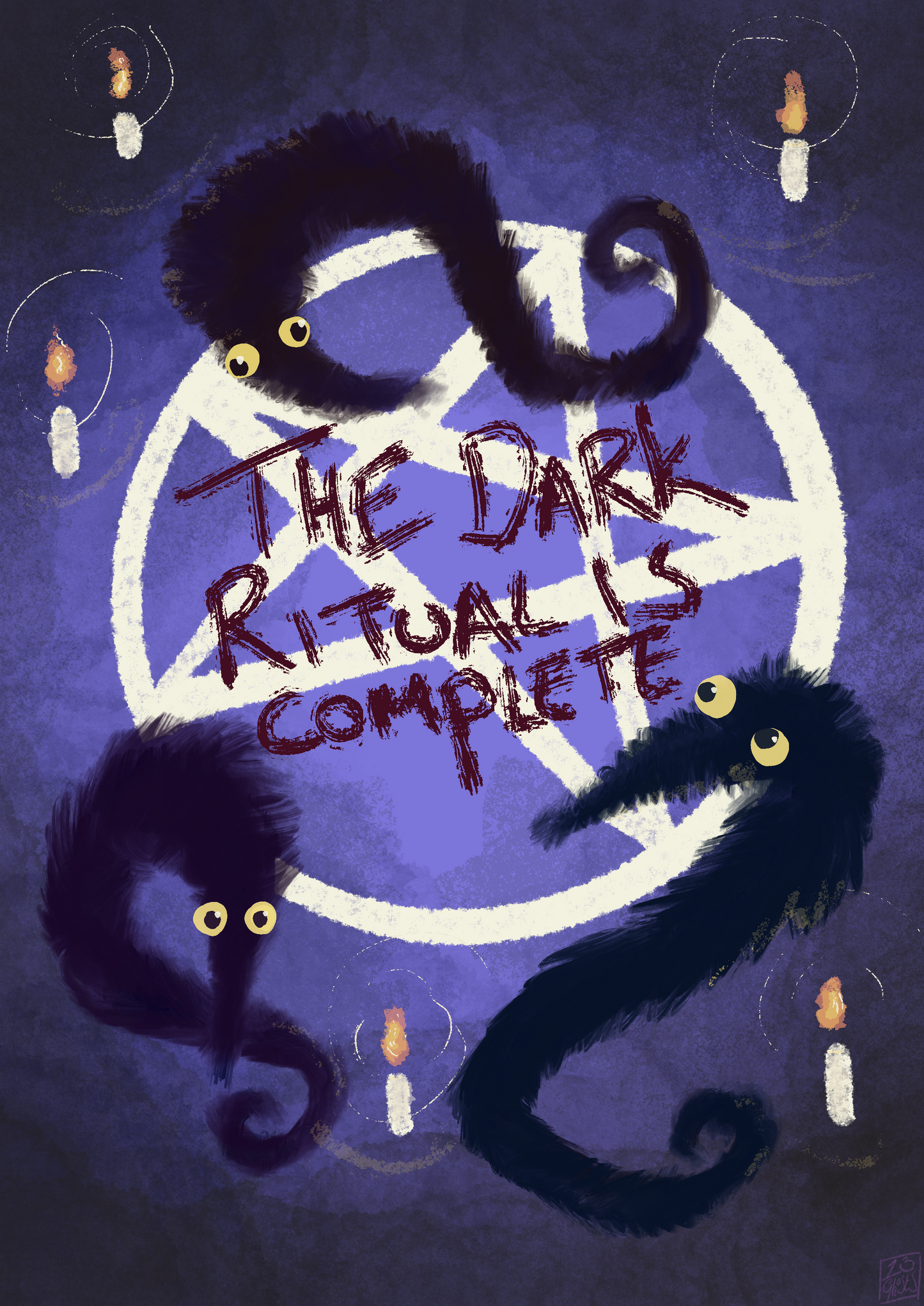 Dark Ritual - A4 Print