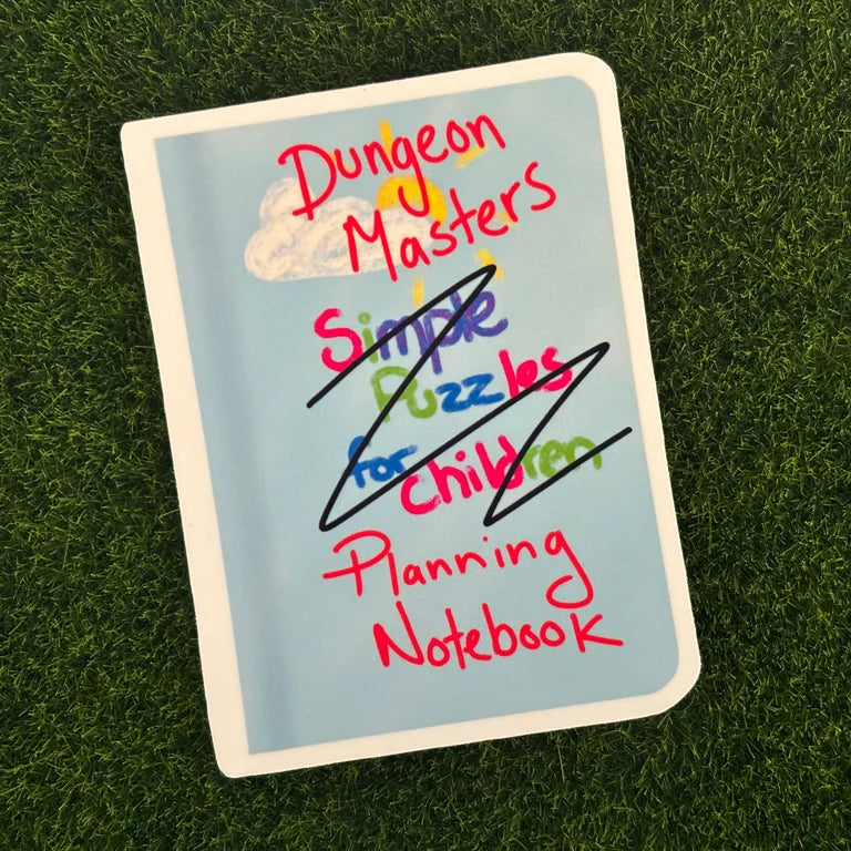 DM Notebook - Sticker