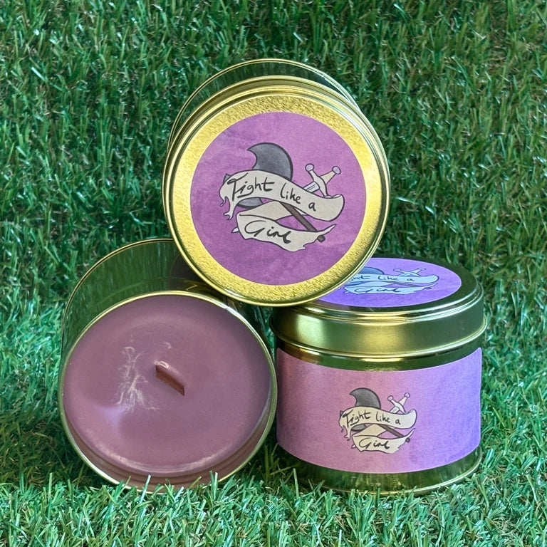 Fight Like a Girl - Candle Tin