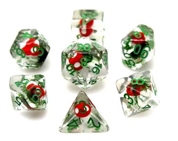 Red Mushroom - Dice Set