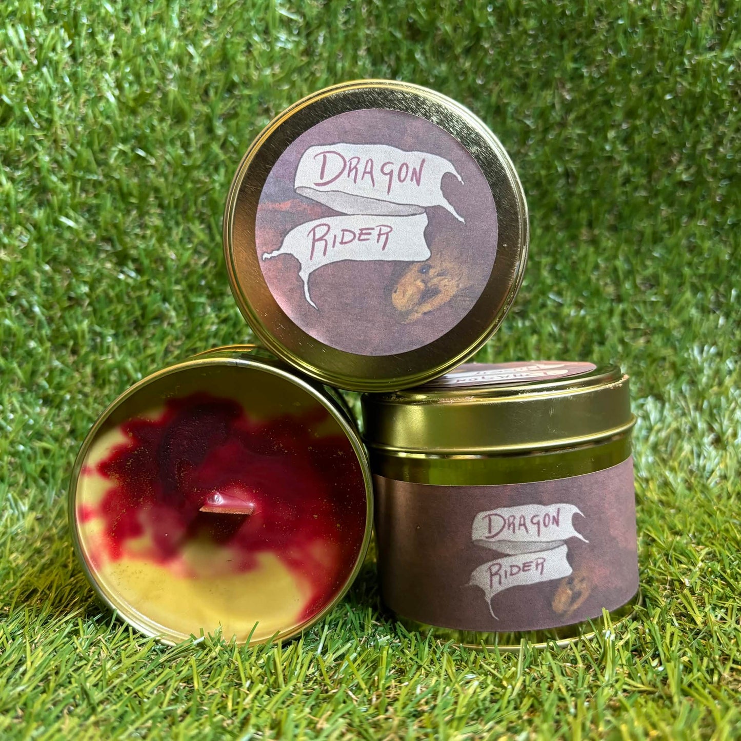 Dragon Rider - Candle Tin