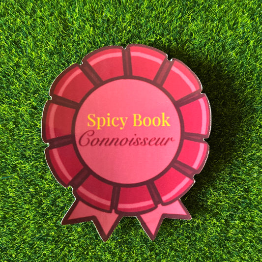Spicy Book Connoisseur - Sticker