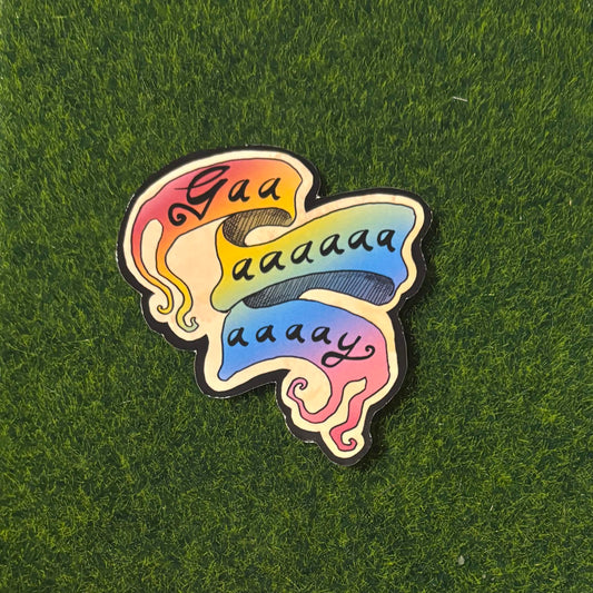Gaaaaay - Sticker