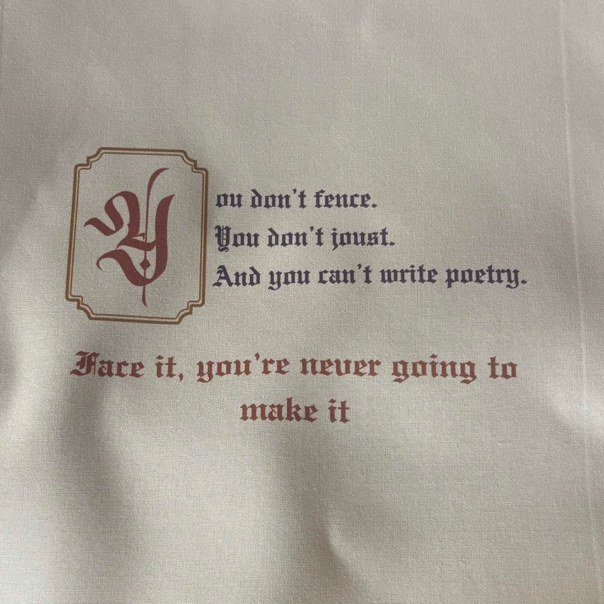 You Don't Fence - Tote Bag