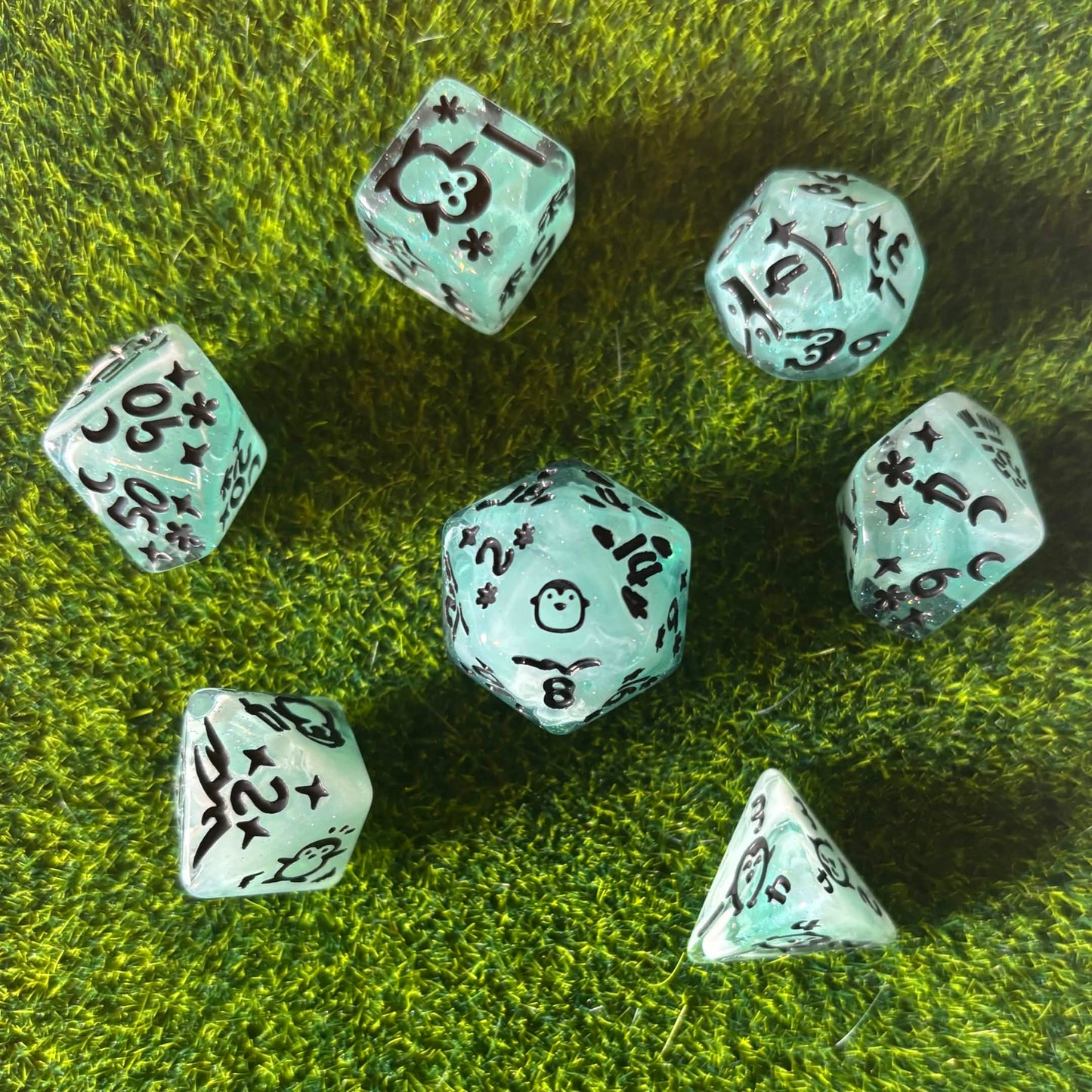 Penguin Dice Set