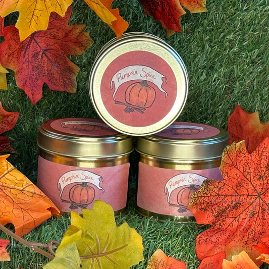 Pumpkin Spice - Candle Tin