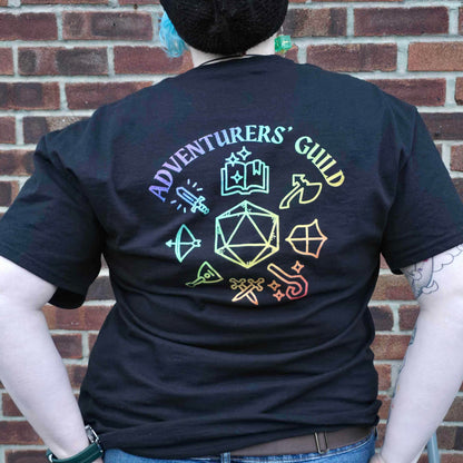 Adventurers' Guild - Black T Shirt
