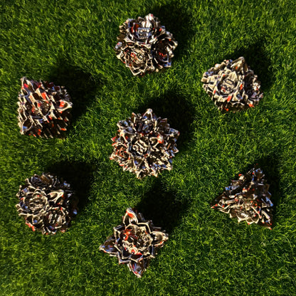 Bloody Roses - Metal Dice Set
