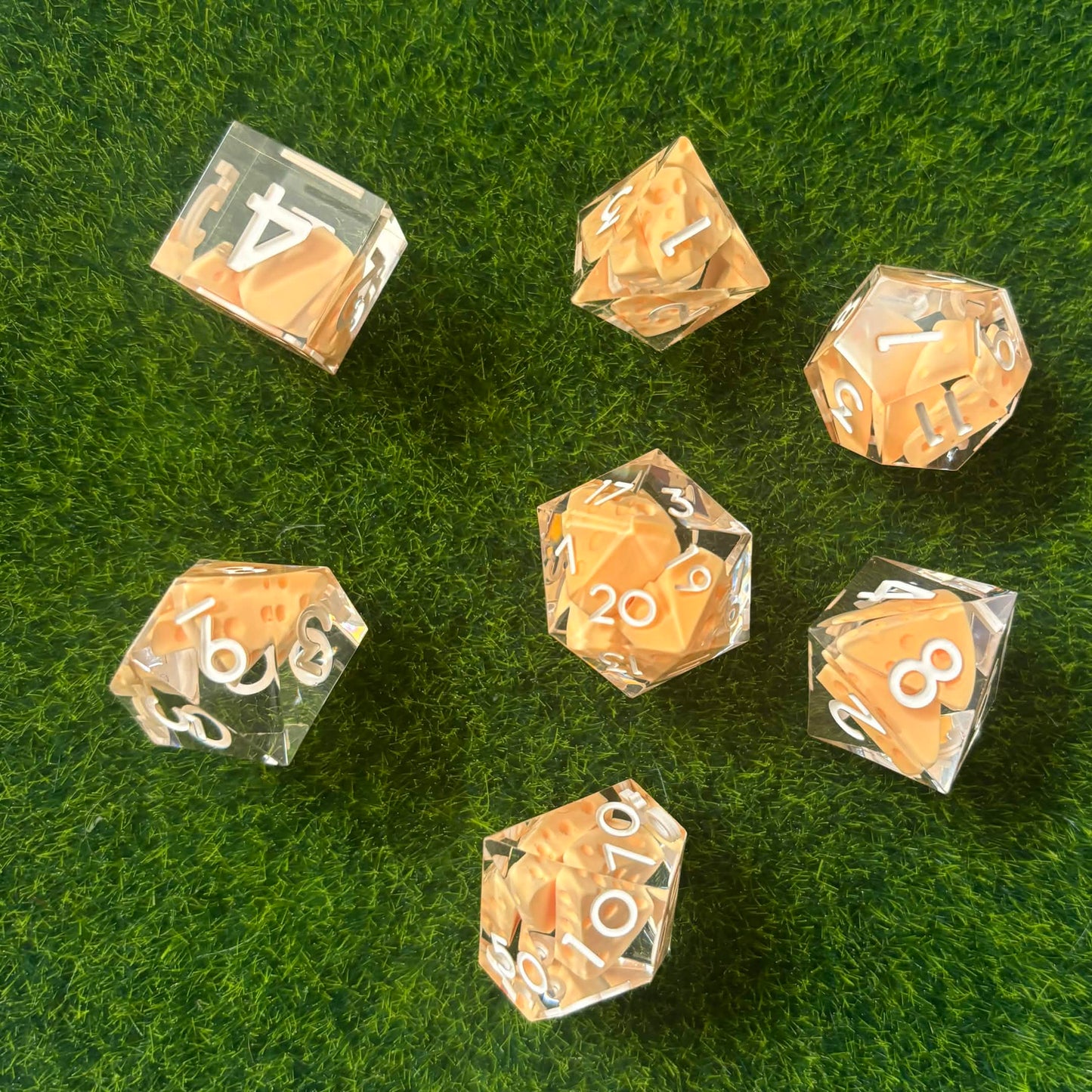 Cheese! - Sharp Edge Dice Set