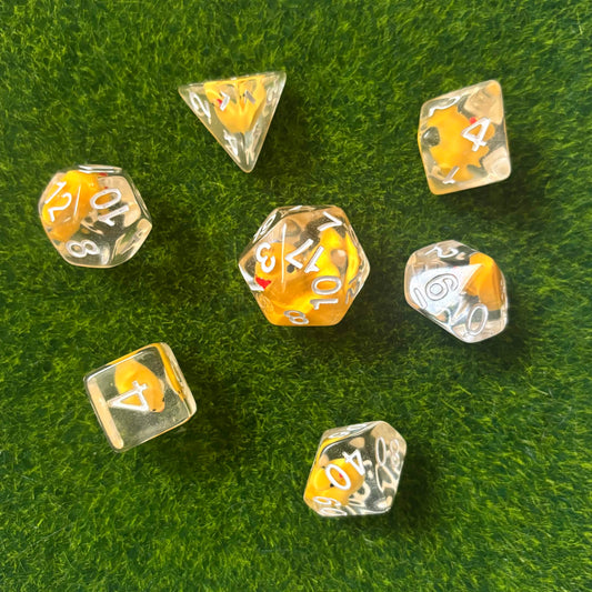 Yellow Ducks - Dice Set