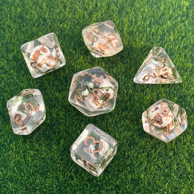 Mossy Grave - Dice Set