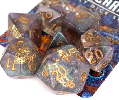 Artificer - Gearwheels Dice Set