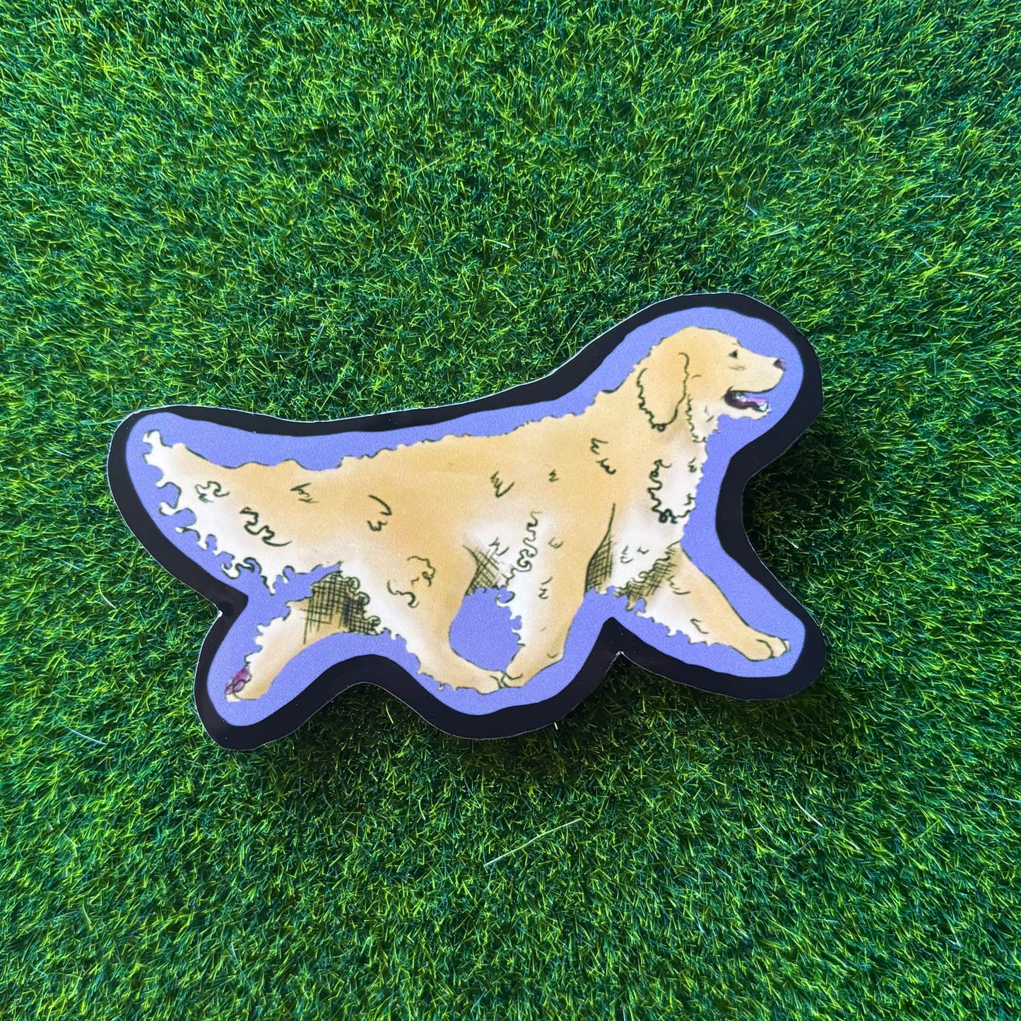 Golden Retriever - Sticker
