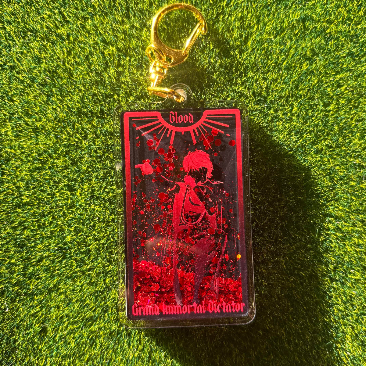 Grand Immortal Dictator - Liquid Core Keychain