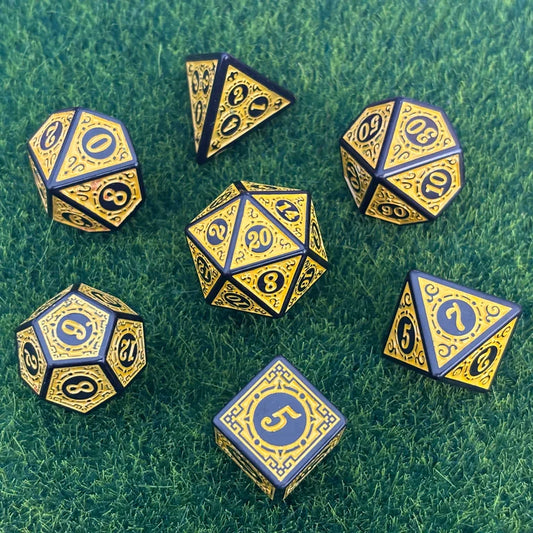Yellow Glyph - Dice Set