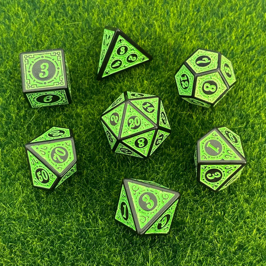 Green Glyph - Dice Set