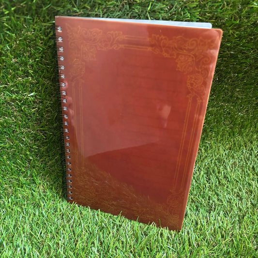 Brown and Gold - A5 Notebook