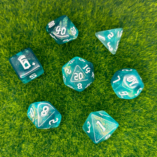 Oakarian - Teal Dice Set