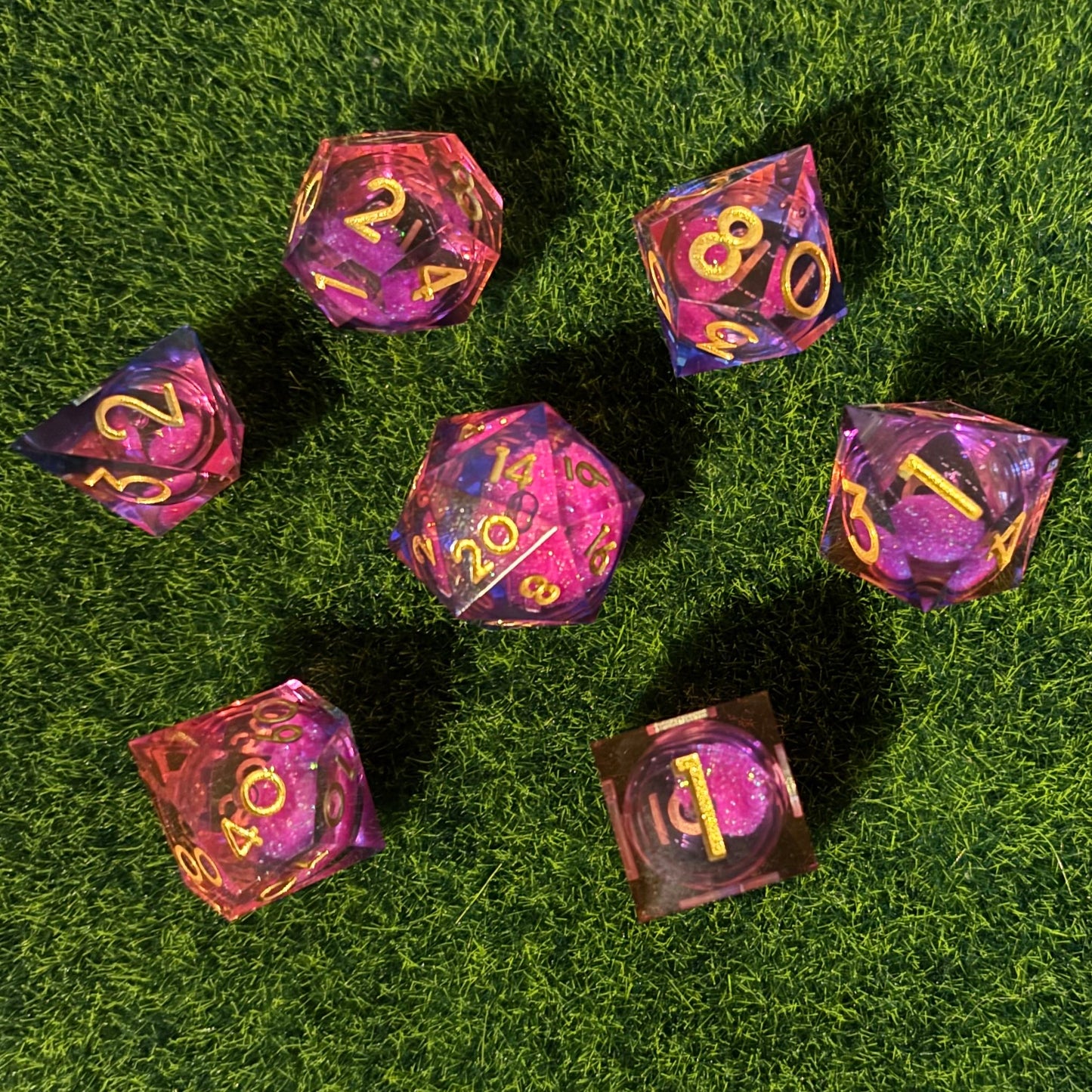 Pink Dream - Liquid Core Dice Set