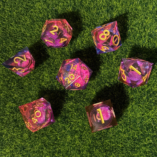 Pink Dream - Liquid Core Dice Set