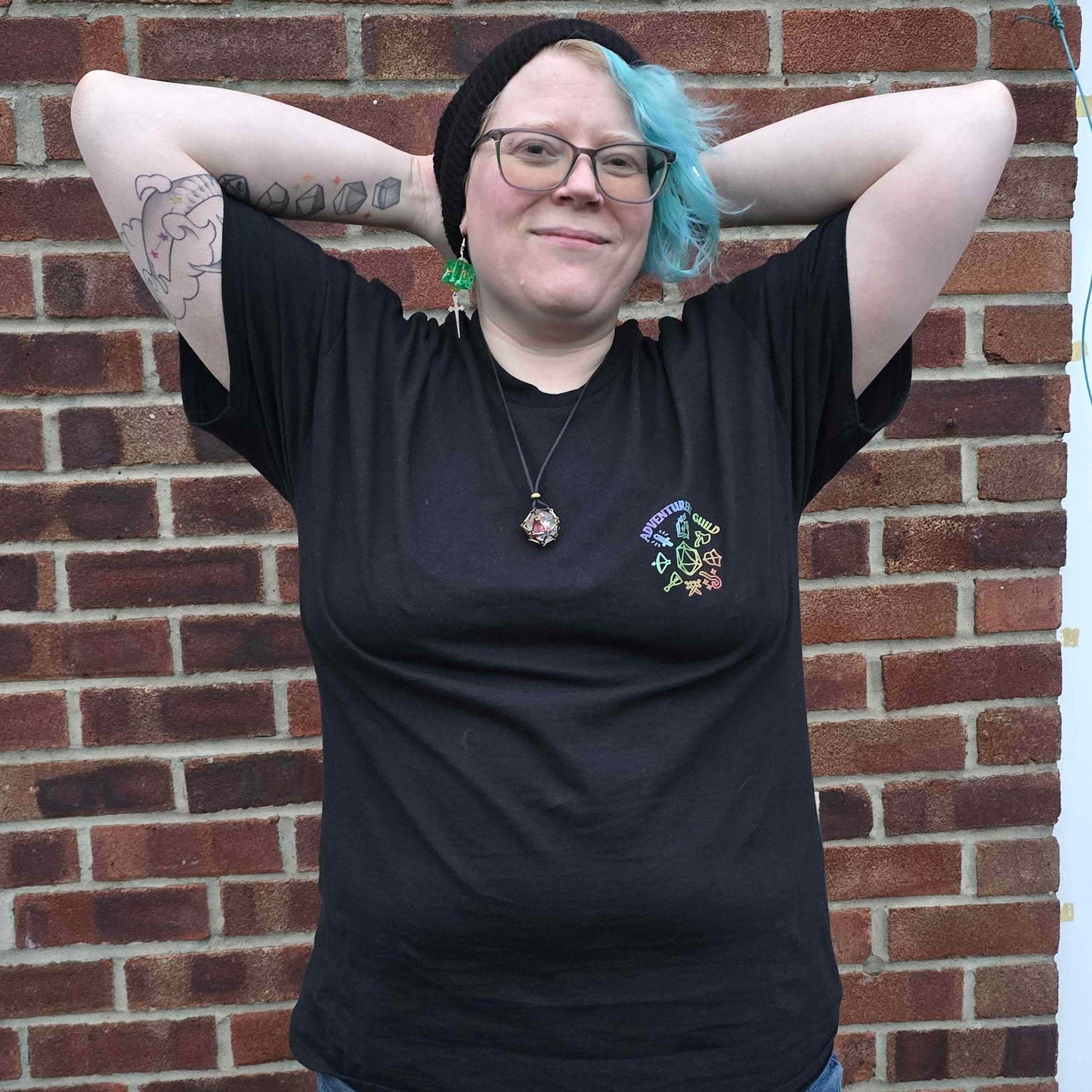 Adventurers' Guild - Black T Shirt