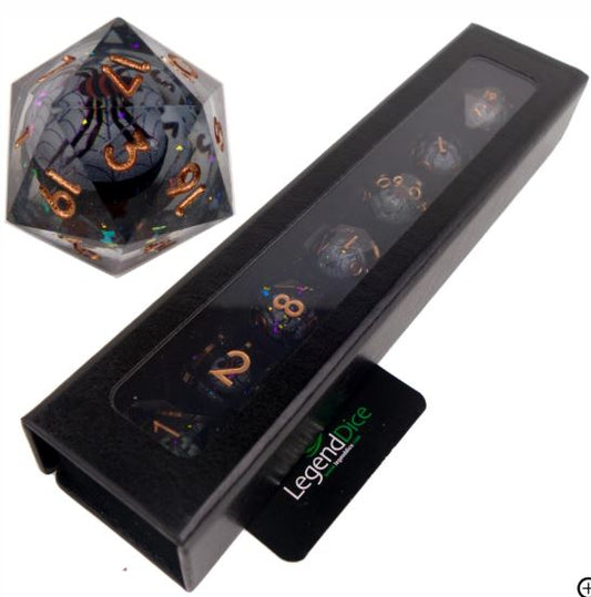 Spider - Liquid Core Dice Set