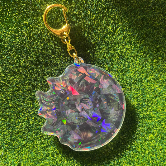 Sun and Moon - Holo Keychain