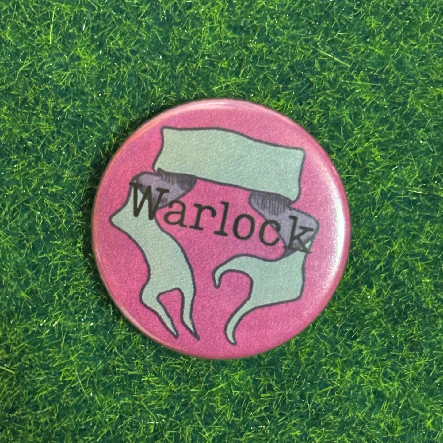 Warlock - 38mm Badge
